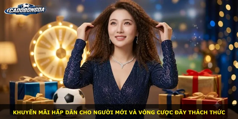 Khuyến mãi hấp dẫn cho người mới và vòng cược đầy thách thức